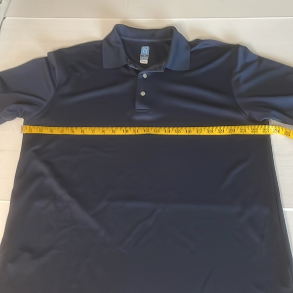 PGA Tour navy blue  golf shirt with air flux Men’s size L - Picture 6 of 10